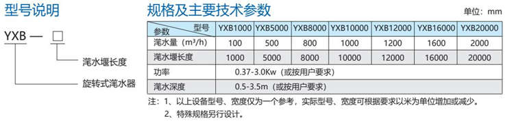 YXB型旋转滗水器 YXB型旋转滗水器
